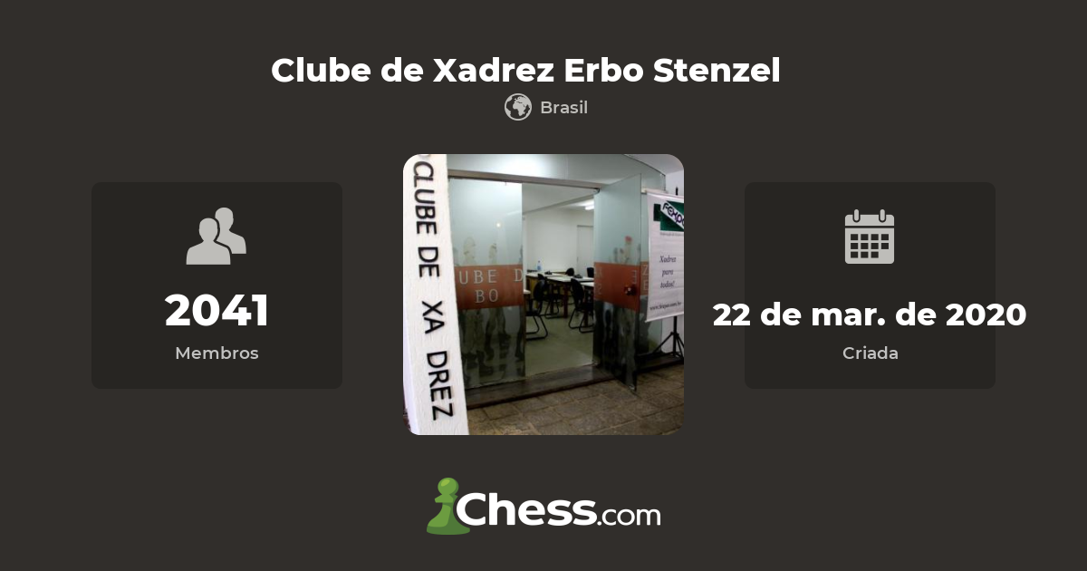Geral do Clube de Xadrez Erbo Stenzel 