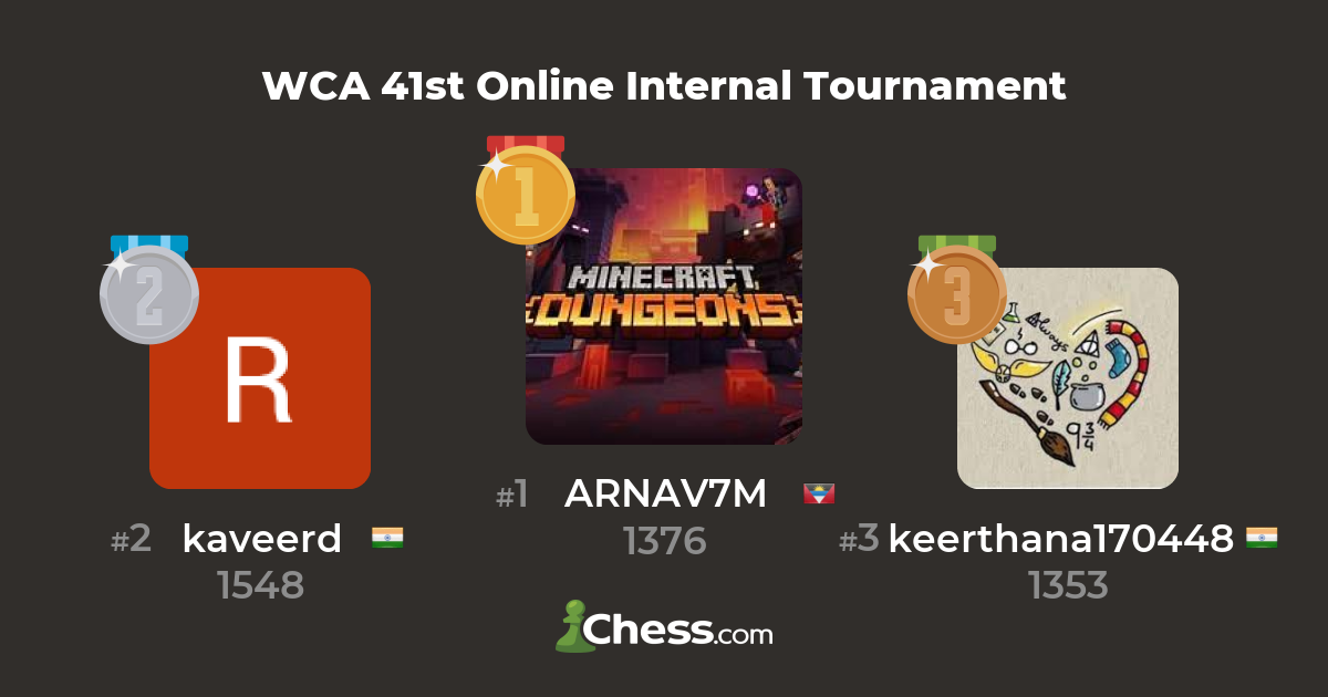WCA 41st Online Internal Tournament - Live Chess Tournament